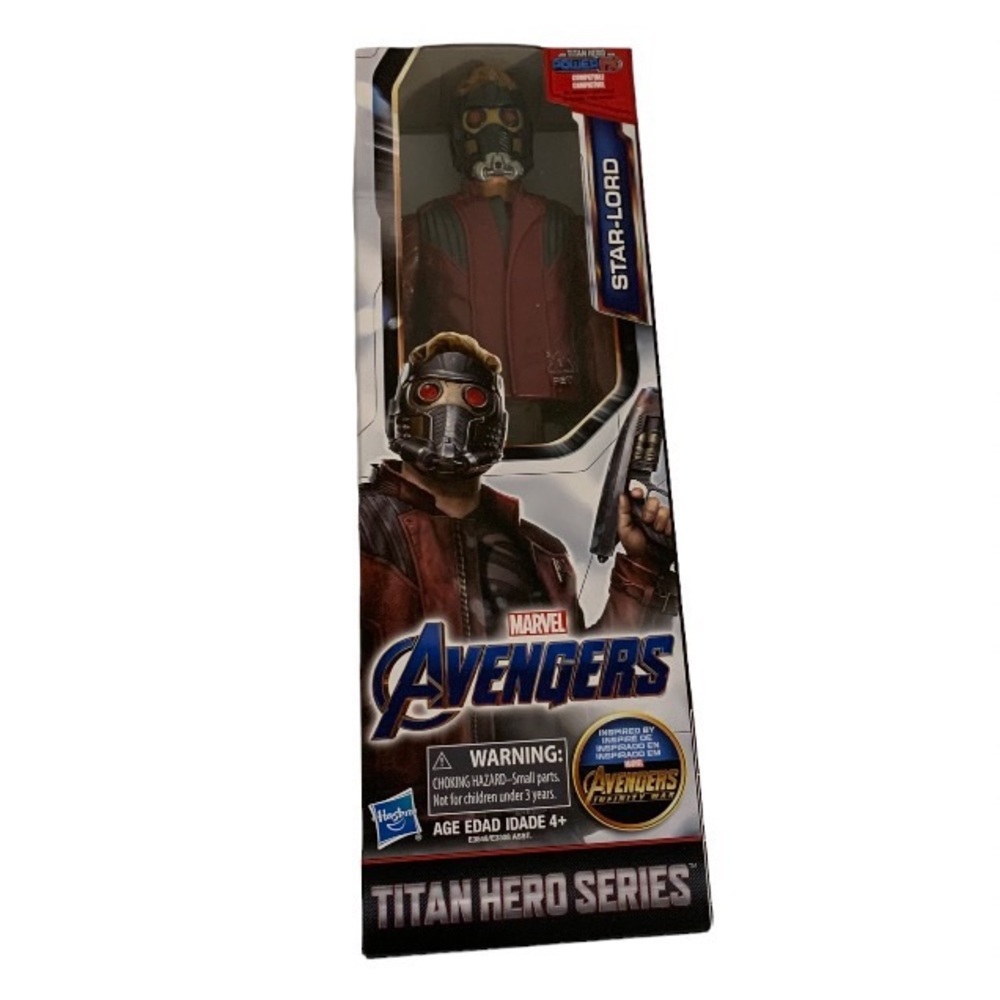New Hasbro Marvel Avengers Titan Hero Series 12" Star-Lord Posable Action Figure